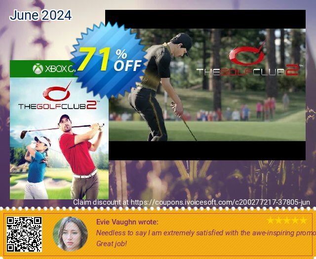 The Golf Club 2 Xbox One (UK) 令人敬畏的 促销 软件截图