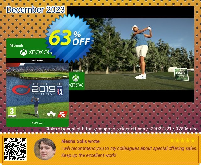 The Golf Club 2019 featuring PGA TOUR Xbox One (UK) 令人敬畏的 促销 软件截图