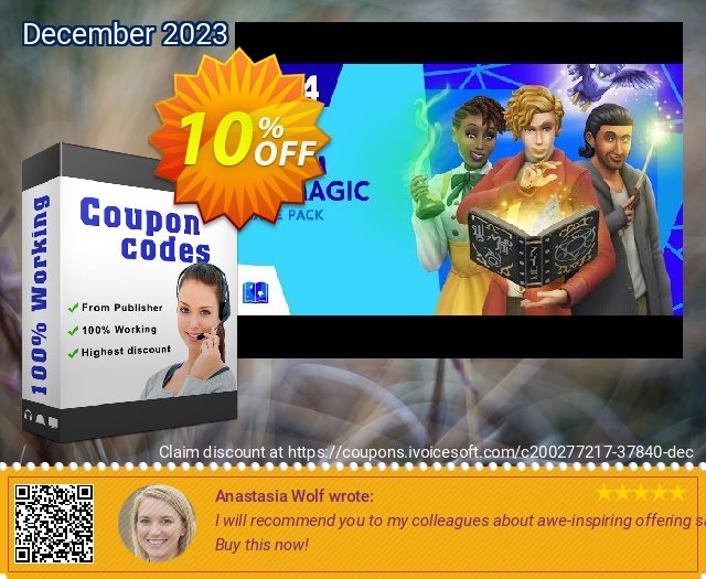 The Sims 4: Realm of Magic Xbox One 驚くばかり プロモーション スクリーンショット