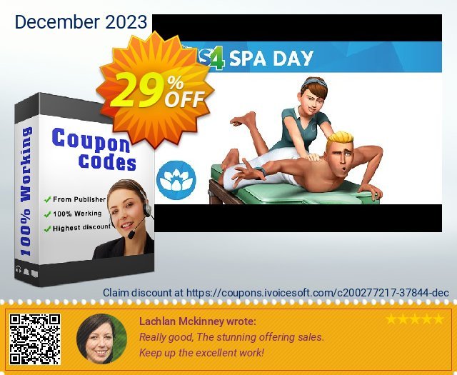 The Sims 4 - Spa Day Xbox One (UK) impresif kupon diskon Screenshot