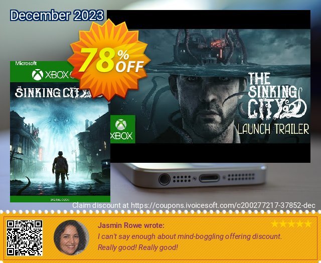 The Sinking City Xbox One (UK) discount 78% OFF, 2024 Easter Day offering sales. The Sinking City Xbox One (UK) Deal 2024 CDkeys