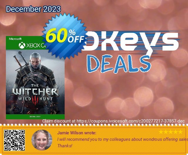 The Witcher 3: Wild Hunt Xbox One (WW) 令人敬畏的 产品销售 软件截图