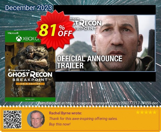 Tom Clancy&#039;s Ghost Recon Breakpoint -  Gold Edition Xbox One (UK) fantastisch Förderung Bildschirmfoto