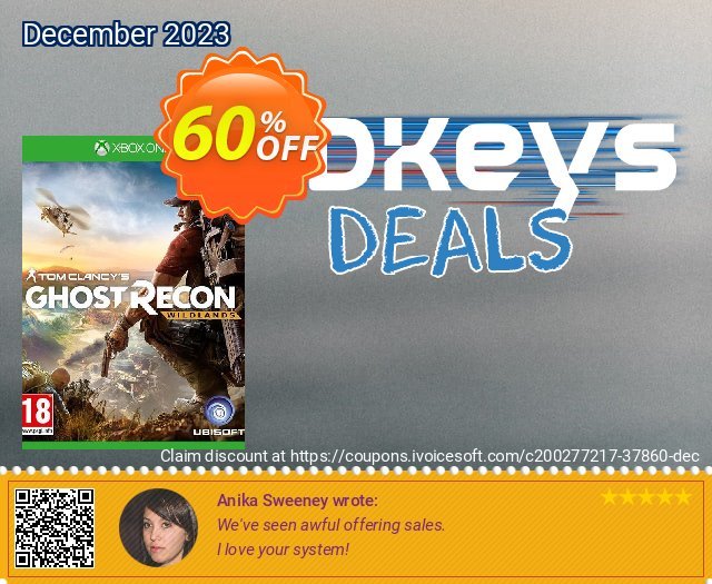 Tom Clancy&#039;s - Ghost Recon Wildlands Xbox One (UK) unik voucher promo Screenshot