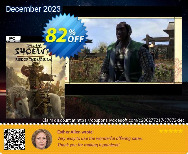 Total War: SHOGUN 2 - Rise of the Samurai Campaign PC -  DLC 大的 折扣 软件截图