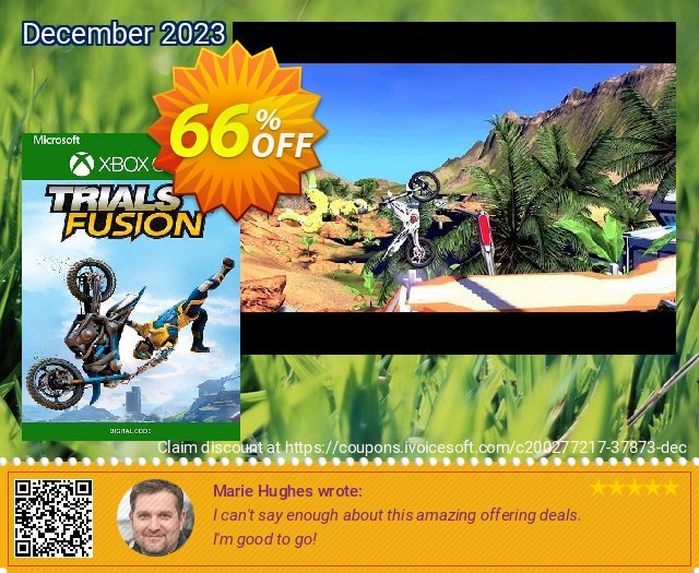 Trials Fusion Xbox One (UK) faszinierende Außendienst-Promotions Bildschirmfoto