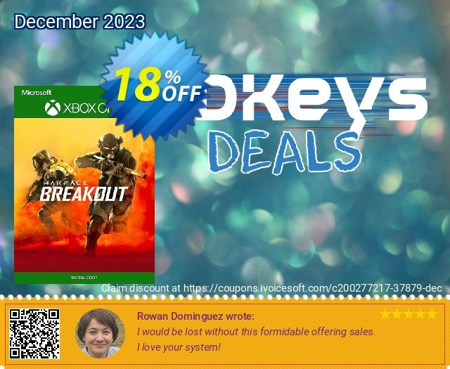 Warface: Breakout Xbox One (UK) 美妙的 促销销售 软件截图