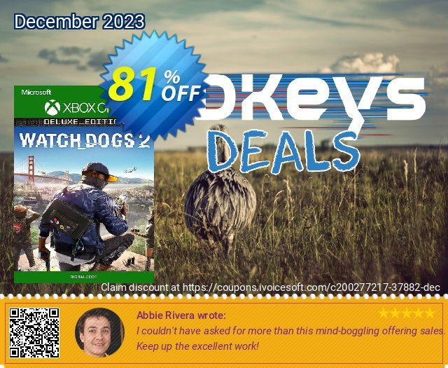 Watch Dogs 2 - Deluxe Edition Xbox One (UK) exklusiv Angebote Bildschirmfoto