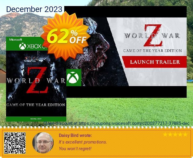 World War Z - Game of the Year Edition Xbox One (UK) discount 62% OFF, 2024 Good Friday offering sales. World War Z - Game of the Year Edition Xbox One (UK) Deal 2024 CDkeys