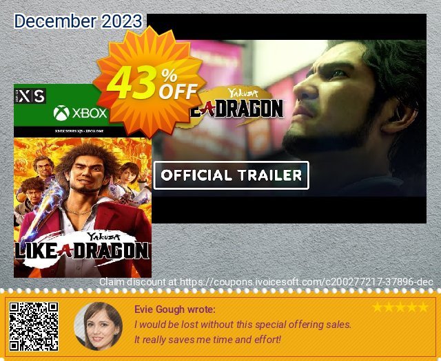 Yakuza: Like a Dragon  Xbox One/Xbox Series X|S  (UK) verblüffend Rabatt Bildschirmfoto