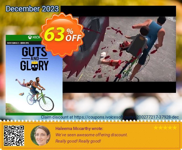 Guts & Glory Xbox One (UK) überraschend Sale Aktionen Bildschirmfoto