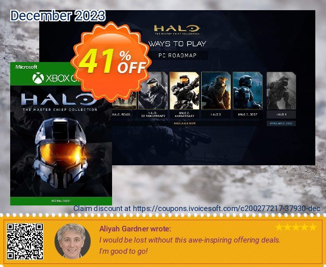 Halo: The Master Chief Collection Xbox One (US) verwunderlich Ermäßigungen Bildschirmfoto