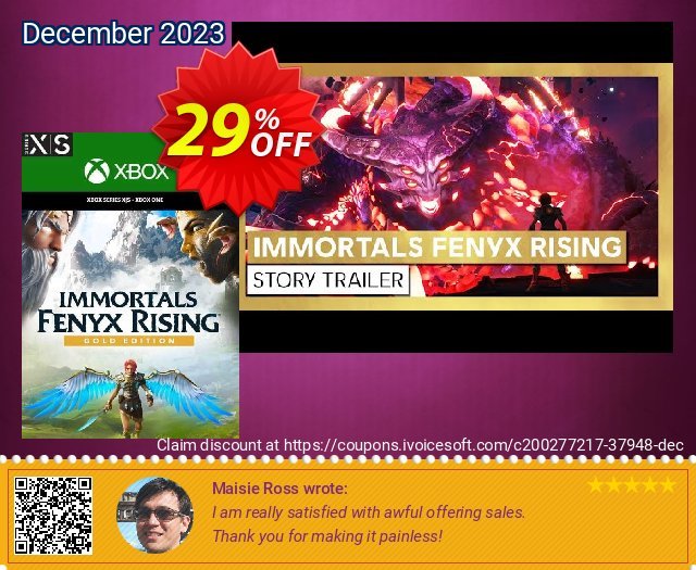 Immortals Fenyx Rising - Gold Edition  Xbox One/Xbox Series X|S (UK) discount 29% OFF, 2022 New Year offering sales. Immortals Fenyx Rising - Gold Edition  Xbox One/Xbox Series X|S (UK) Deal 2022 CDkeys