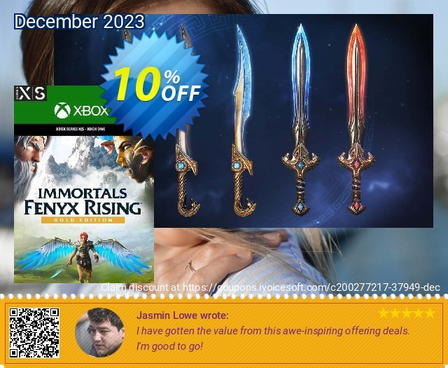 Immortals Fenyx Rising - Gold Edition  Xbox One/Xbox Series X|S (US) discount 10% OFF, 2022 New Year's Day offering sales. Immortals Fenyx Rising - Gold Edition  Xbox One/Xbox Series X|S (US) Deal 2022 CDkeys