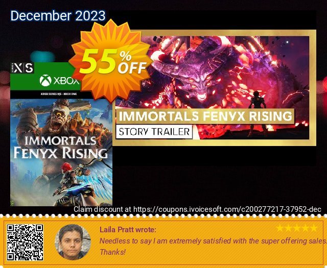 Immortals Fenyx Rising  Xbox One/Xbox Series X|S (UK) discount 55% OFF, 2022 Happy New Year discounts. Immortals Fenyx Rising  Xbox One/Xbox Series X|S (UK) Deal 2022 CDkeys