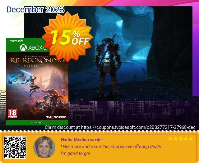 Kingdoms of Amalur: Re-Reckoning FATE Edition Xbox One (US) 令人敬畏的 销售折让 软件截图