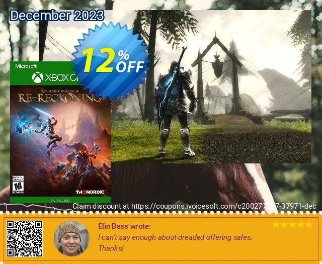 Kingdoms of Amalur: Re-Reckoning Xbox One (US) 惊人的 折扣 软件截图