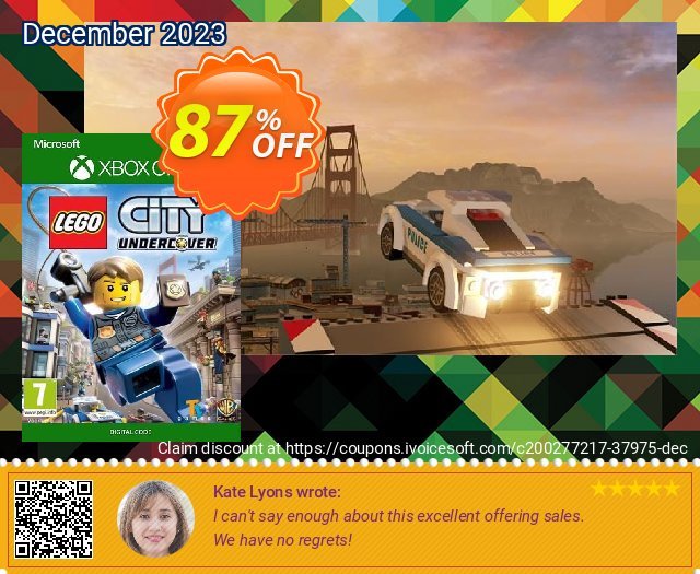 LEGO City Undercover Xbox One (US) 令人印象深刻的 折扣 软件截图
