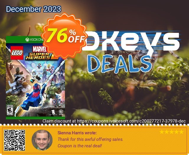 LEGO Marvel Super Heroes 2 - Deluxe Edition Xbox One (UK) discount 76% OFF, 2024 Resurrection Sunday promo. LEGO Marvel Super Heroes 2 - Deluxe Edition Xbox One (UK) Deal 2024 CDkeys