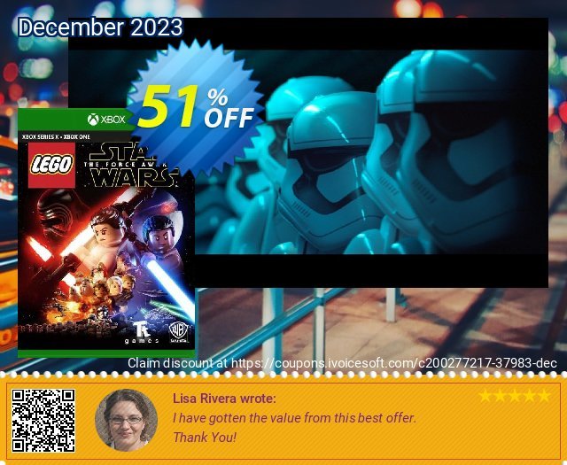 LEGO Star Wars - The Force Awakens Xbox One (US) atemberaubend Nachlass Bildschirmfoto