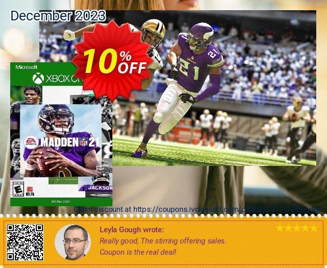 Madden NFL 21: Standard Edition Xbox One umwerfenden Preisnachlässe Bildschirmfoto