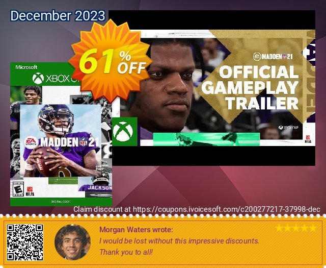 Madden NFL 21: Standard Edition Xbox One (EU) 驚きの連続  アドバタイズメント スクリーンショット