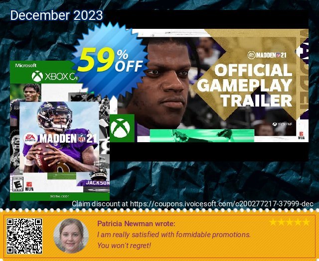 Madden NFL 21: Standard Edition Xbox One (UK) 壮丽的 交易 软件截图