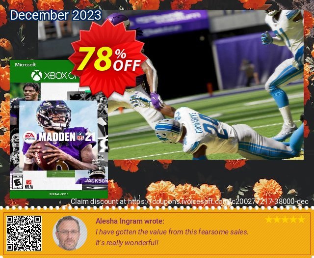 Madden NFL 21: Standard Edition Xbox One (US) luar biasa baiknya penawaran promosi Screenshot
