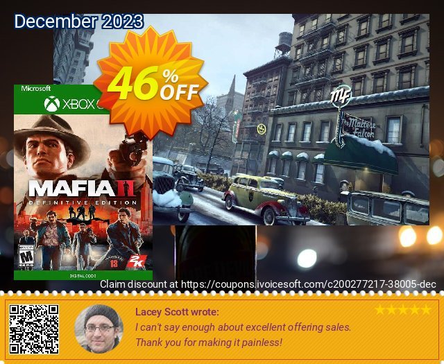 Mafia II: Definitive Edition Xbox One (US)  위대하   가격을 제시하다  스크린 샷