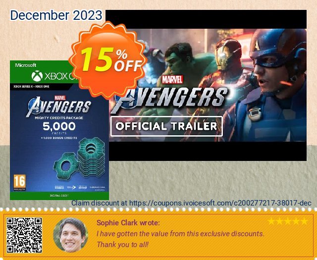 Marvel's Avengers: Mighty Credits Package Xbox One discount 15% OFF, 2024 World Press Freedom Day offering sales. Marvel&#039;s Avengers: Mighty Credits Package Xbox One Deal 2024 CDkeys