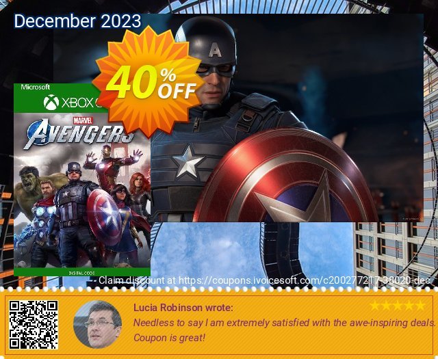 Marvel's Avengers Xbox One (US) discount 40% OFF, 2024 Good Friday offering sales. Marvel&#039;s Avengers Xbox One (US) Deal 2024 CDkeys