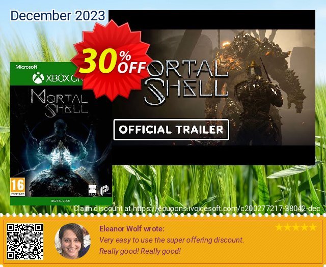 Mortal Shell Xbox One (UK) erstaunlich Außendienst-Promotions Bildschirmfoto