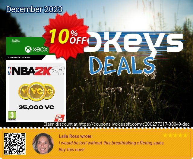 NBA 2K21: 35,000 VC Xbox One 超级的 交易 软件截图