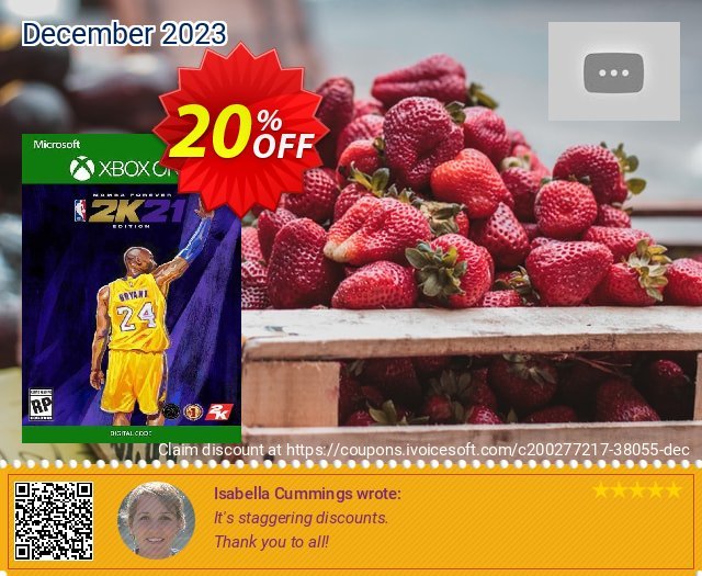 NBA 2K21 Next Generation Mamba Forever Edition Xbox One (UK) 惊人 促销销售 软件截图