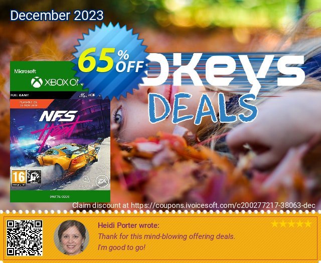 Need for Speed - Heat Xbox One (UK) discount 65% OFF, 2024 Resurrection Sunday discounts. Need for Speed - Heat Xbox One (UK) Deal 2024 CDkeys