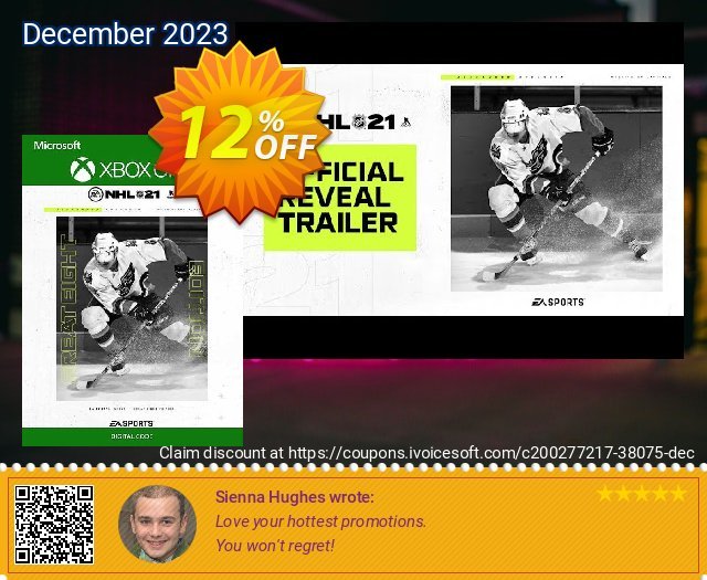 NHL 21 Great Eight Edition Xbox One (EU) tersendiri kode voucher Screenshot