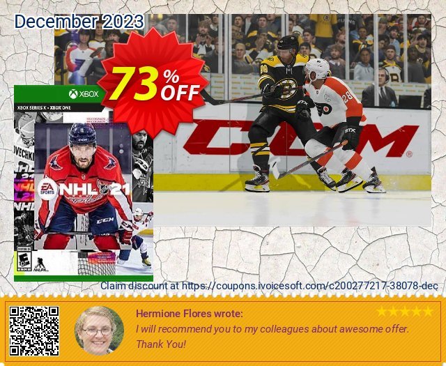 NHL 21 Standard Edition Xbox One khas kupon Screenshot