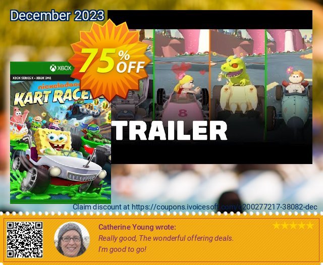 Nickelodeon: Kart Racers Xbox One (UK) verblüffend Sale Aktionen Bildschirmfoto
