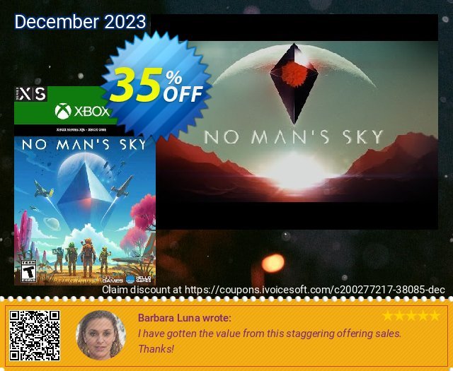 No Man&#039;s Sky Xbox One/Xbox Series X|S (US) verwunderlich Angebote Bildschirmfoto