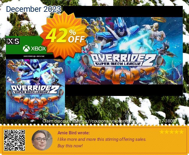 Override 2: Super Mech League Xbox One/Xbox Series X|S (UK) 偉大な プロモーション スクリーンショット