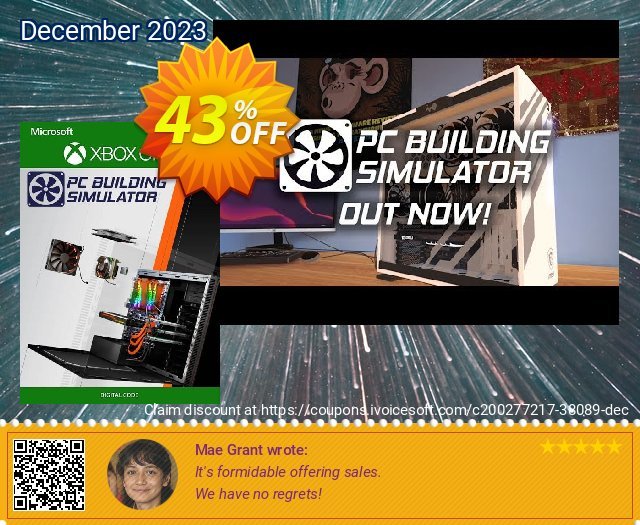PC Building Simulator Xbox One (UK) tidak masuk akal penawaran promosi Screenshot