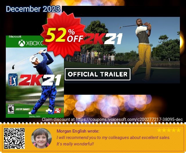 PGA Tour 2K21 Xbox One (UK) discount 52% OFF, 2022 Cycle to Work Day offering sales. PGA Tour 2K21 Xbox One (UK) Deal 2022 CDkeys