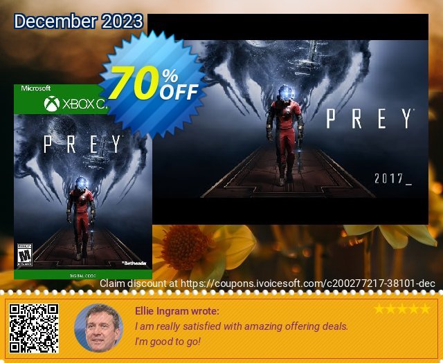 Prey Xbox One (UK) ausschließenden Preisnachlässe Bildschirmfoto
