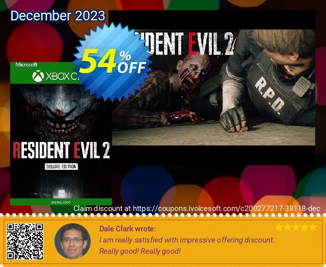 RESIDENT EVIL 2 Deluxe Edition Xbox One (UK) 特別 キャンペーン スクリーンショット