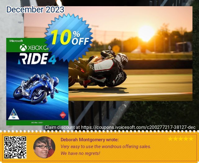 Ride 4 Xbox One (US) discount 10% OFF, 2024 April Fools Day offering discount. Ride 4 Xbox One (US) Deal 2024 CDkeys