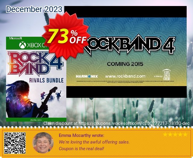 Rock Band 4 Rivals Bundle Xbox One (UK) uneingeschränkt Förderung Bildschirmfoto
