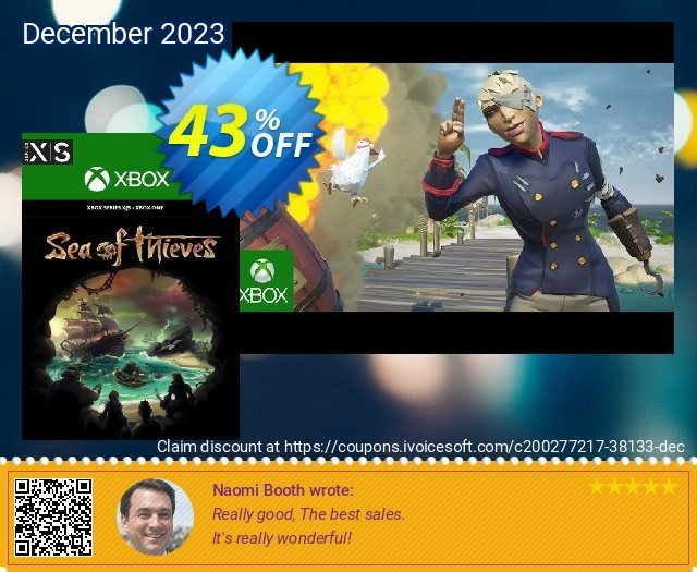 Sea of Thieves Xbox One/Xbox Series X|S (EU) ーパー 昇進させること スクリーンショット