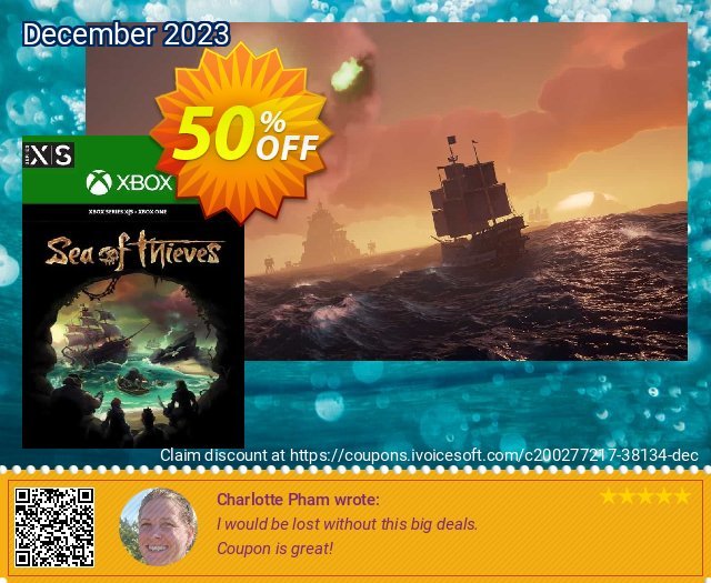 Sea of Thieves Xbox One/Xbox Series X|S (US) Sonderangebote Ermäßigungen Bildschirmfoto