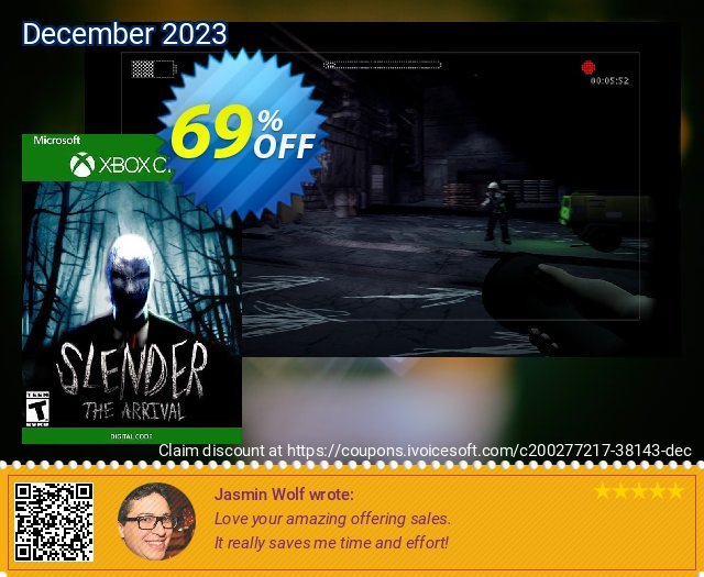 Slender: The Arrival Xbox One (US) 特殊 销售折让 软件截图