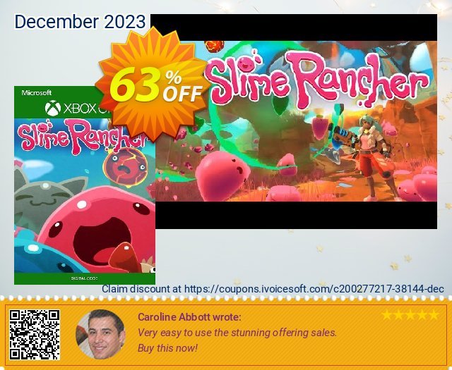 Slime Rancher Xbox One (UK) 惊人 折扣码 软件截图